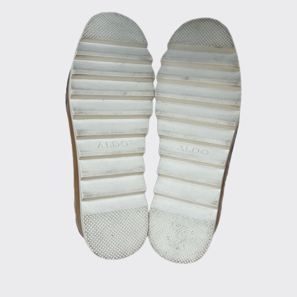 ALDO OXFORD PLATFORM SHOE | PATENT LEATHER 8.5  #FML130011 - Picture 6 of 6